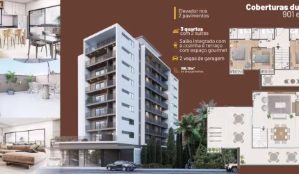 Cobertura duplex de 03 quartos no São Pedro