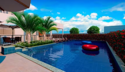 EMPREENDIMENTO LOCALIZADO EM PONTA DE CAMPINA, A POUCOS METROS DA PRAIA, UNIDADES COM 1 OU 2 DORMITÓRIOS, COM LAZER COMPLETO, A PARTIR DE 280.990,00!
