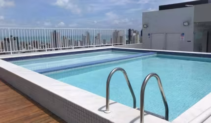 FLAT MEDINDO 49 METROS, 1 QUARTO, COM ÁREA DE LAZER, NO BAIRRO DO MIRAMAR PRÓXIMO A EPITÁCIO PESSOA E RUY CARNEIRO, POR APENAS R$ 452.000,00!!!