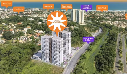 CONHEÇA EM PATAMARES O JEITO STANZA DE VIVER EM SALVADOR.  RESIDENCIAL “VENTURA PATAMARES' EM PIATÃ