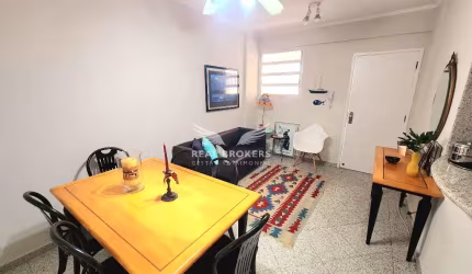 Apartamento para locação mobiliado em Santos