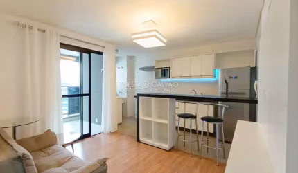 Apartamento com 1 quarto para alugar na Rua Padre Giacomo Cusmano, 177, Bigorrilho, Curitiba, 40 m2 por R$ 2.790