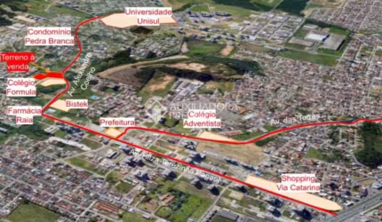 Terreno à venda na Avenida Alexandre Coelho, Pagani, Palhoça, 5767 m2 por R$ 14.400.000