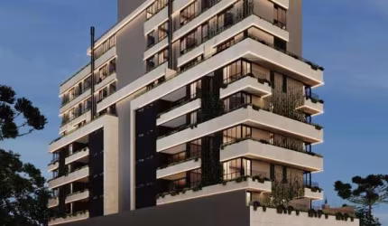 Apartamento para Venda em Curitiba, Cabral, 2 dormitórios, 2 suítes, 1 banheiro, 1 vaga