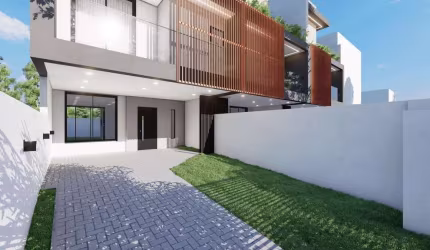 Casa para Venda em Curitiba, Bom Retiro, 3 dormitórios, 3 suítes, 5 banheiros, 2 vagas