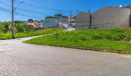 Terreno de esquina 136,41m² Campo Largo