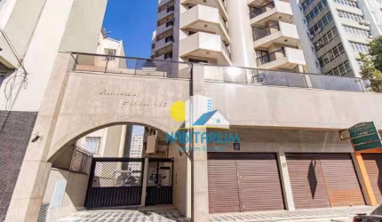 Apartamento mobiliado à venda 1 dorm, com varanda - Centro
