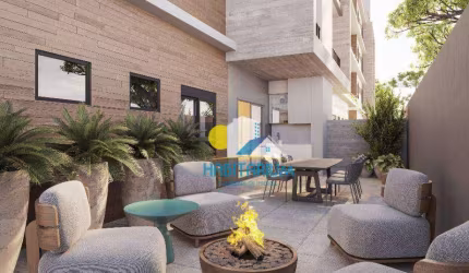 Apto garden com 3 suítes, 3 vagas no Ahú - lançamento para 2027