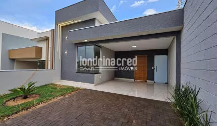 Casa à venda 3 Quartos, 1 Suite, 2 Vagas, 137.43M², Jardim Ecoville I, Cambé - PR | CONDOMÍNIO MORA