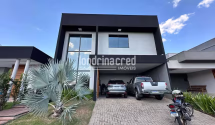 Casa à venda 3 Quartos, 3 Suites, 4 Vagas, 266M², Parque Tauá, Londrina - PR | CONDOMÍNIO ARAÇARI