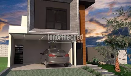 Casa à venda 3 Quartos, 3 Suites, 4 Vagas, 259M², Parque Tauá, Londrina - PR | CONDOMÍNIO ARANGUÁ