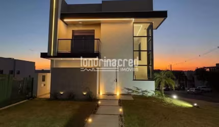 Casa à venda 4 Quartos, 4 Suites, 4 Vagas, 298.31M², Parque Tauá, Londrina - PR | CONDOMÍNIO TANGAR