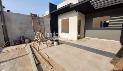 Casa Geminada Sobrado à venda, Jardim Colúmbia, Imóvel Novo Proximo a UEL/ Correios Região Oeste Lo