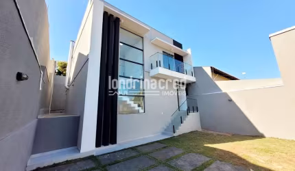 Lindo Sobrado Alto Padrão Imóvel Novo à venda Região Leste Aeroporto - Jardim Santos Dumont/ Califó