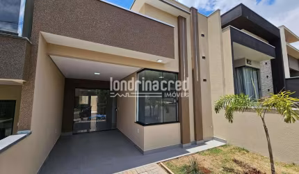 Casa com Area Gourmet com Churrasqueira, 03 quartos sendo 01 suite no Condominio Morada das Flores,