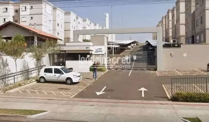 Apartamento no Solar Di Lucca.  Dormitórios: 02. Banheiros: 01. Sala. Cozinha. Vagas de garagem: 01