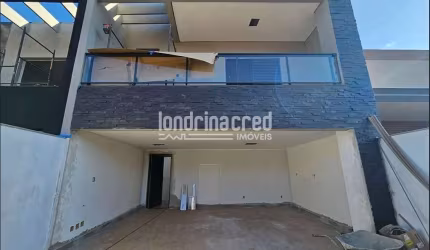 Lindo Sobrado Amplo e Moderno em Londrina: 205,70 m², 3 Suítes (1 Master com Hidro), Área Gourmet,