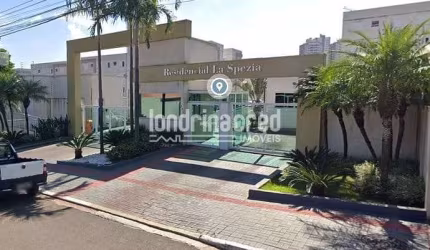 Apartamento no Res. La Spezia: 2 Dormitórios, 1 Banheiro, Sala e Cozinha em 43m² com 1 Vaga de Gara
