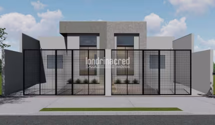 Excelente Casa Geminada na Zona Oeste de Londrina: 3 Quartos, Suíte, 2 Banheiros, 2 Vagas de Garage