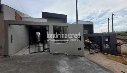 Casa em construção no Jardim Casa Grande, Ibiporã: 3 quartos, sendo 1 suíte, 2 banheiros, 2 vagas d