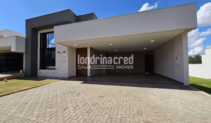 Lançamento Exclusivo – Casa térrea no Cond. Bellevie | 3 suítes, home office, pé-direito duplo e es