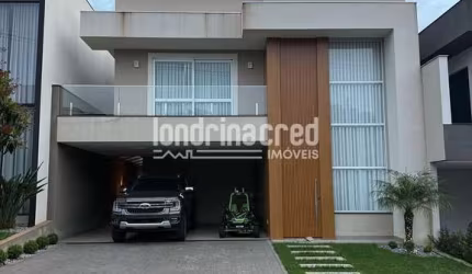 Sobrado de Alto Padrão no Bella Vitta – 3 Suítes, Mobiliado, Sofisticado e Pronto para Morar em Lon