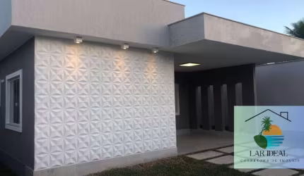 Casa 3 Quartos com Área Gourmet em Inoã - Maricá