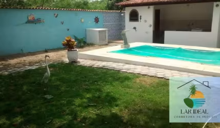 Casa 3 Quartos, Piscina em Iguabinha
