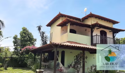 Casa 4 Quartos c/ terreno de 1.200 m2, Praia Seca - Araruama