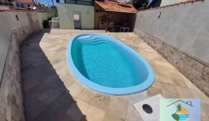 Casa Mobiliada C/ Piscina no Peró - Cabo Frio