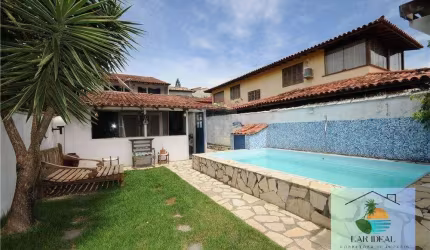 Ótima casa c/ Piscina e Área Gourmet em Manguinhos - Búzios- Rj