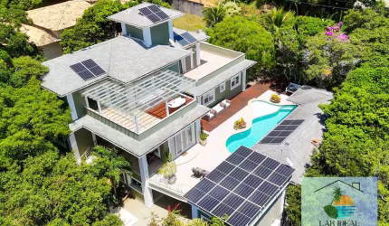 Luxuosa mansão porteira fechada na Ferradura - Búzios-RJ