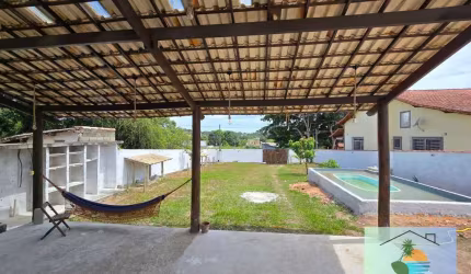 Casa c/ Piscina estilo rústico na Vilatur em Saquarema-RJ