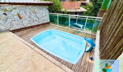 Casa c/ Piscina no Trevo da Barbuda em Manguinhos - Búzios