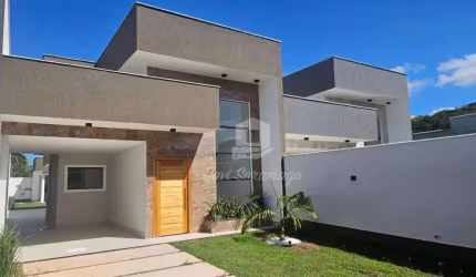 Casa com 3 quartos à venda, 120 m² por R$ 650.000 - Jardim Atlântico Oeste - Maricá/RJ