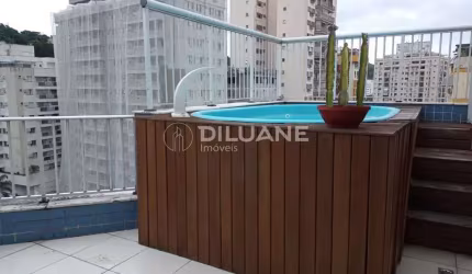 Cobertura com 3 quartos à venda na Rua Doutor Mário Viana, Santa Rosa, Niterói, 197 m2 por R$ 740.000