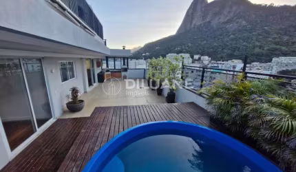 Cobertura com 3 quartos à venda na Rua Capitão Salomão, Humaitá, Rio de Janeiro, 252 m2 por R$ 3.160.000