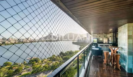 Apartamento com 4 quartos à venda na Avenida Epitácio Pessoa, Lagoa, Rio de Janeiro, 210 m2 por R$ 5.250.000