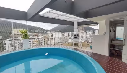 Cobertura com 3 quartos à venda na Rua Dona Mariana, Botafogo, Rio de Janeiro, 157 m2 por R$ 2.100.000
