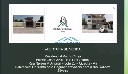 VENDA - APARTAMENTO - COSTA AZUL - RIO DAS OSTRAS