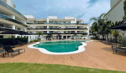 Excelente apto 2 dorm (suite), condomínio alto padrão, Jurerê