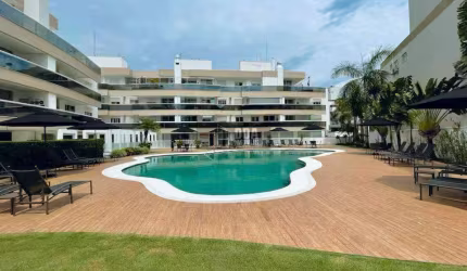 Excelente apto 2 dorm (suite), condomínio alto padrão, Jurerê