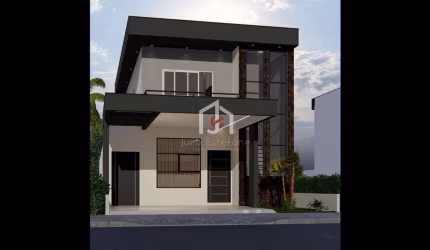 Casa em condomínio fechado com 3 quartos à venda na Rua Advogado José Penna Florençano, Chácara Belo Horizonte, Taubaté por R$ 670.000