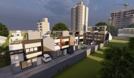 Sobrado com 3 dormitórios à venda, 103 m² por R$ 620.000,00 - Xaxim - Curitiba/PR