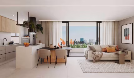 Apartamento 2 suítes, 1 vaga, 92 m² no bairro Cabral.