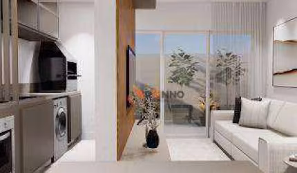 Apartamento com 2 dormitórios à venda, 48 m² por R$ 344.327,00 - Santa Cândida - Curitiba/PR