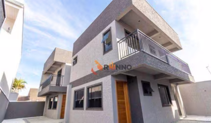 Sobrado com 3 dormitórios à venda, 106 m² por R$ 569.000 - Xaxim