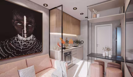 Studio de 25,71 m² no bairro Portão.