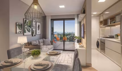 Apartamento com 2 dormitórios à venda, 44 m² por R$ 489.000,00 - Água Verde - Curitiba/PR