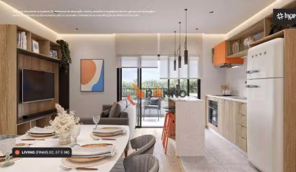 Apartamento 2 quartos, 1 suíte no bairro Novo Mundo.